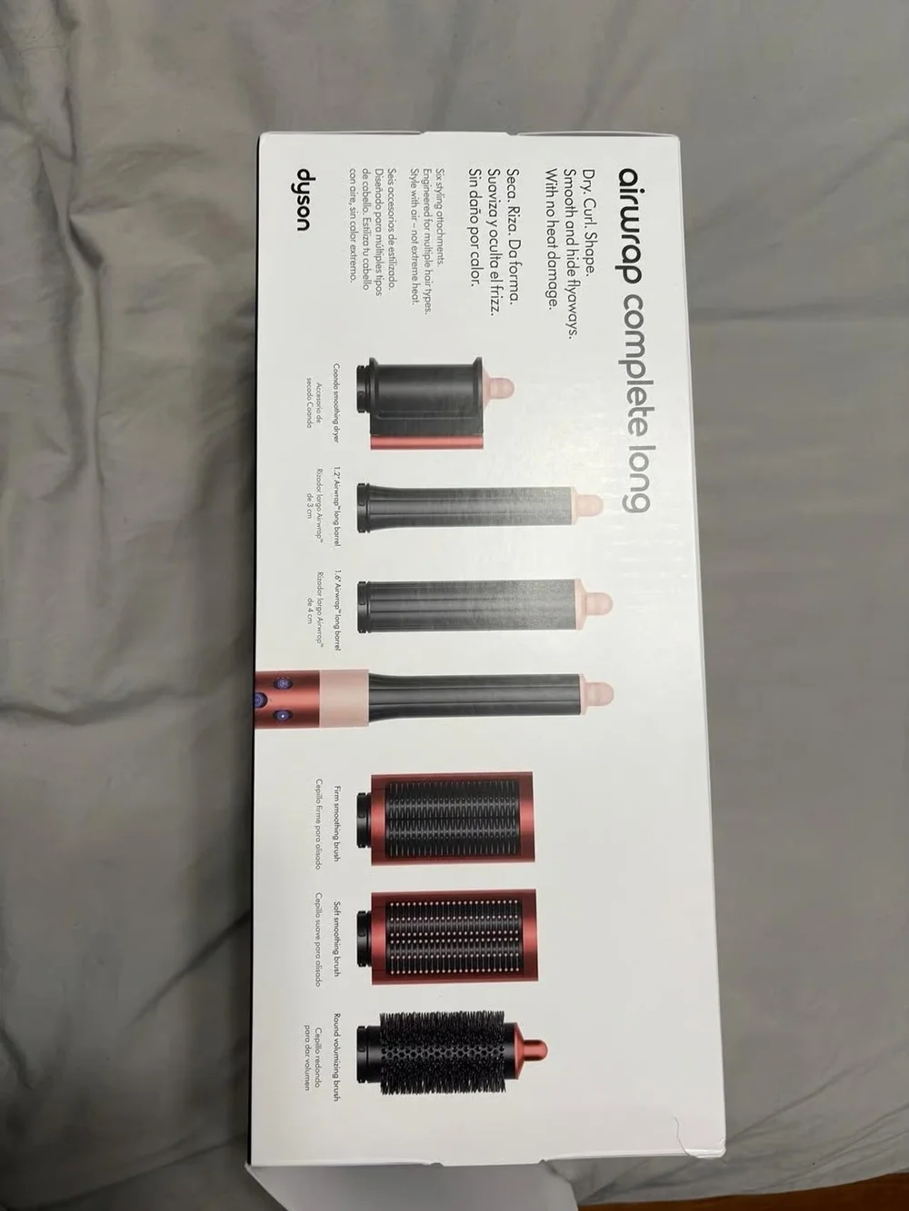 Dyson Airwrap Complete Long Strawberry Bronze Blush Pink - BRAND NEW